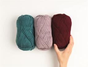 img 1 attached to 🧶 Knit Picks Brava Sport Weight Almond Yarn - 100% Premium Acrylic, 100g Skein