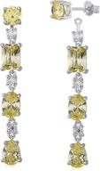 💎 stunning massete sterling simulated earrings: versatile earrings for girls' jewelry collection logo