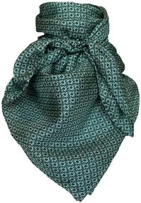 img 2 attached to Wyoming Traders Calico Scarf Green