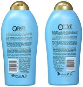 img 2 attached to 🌿 Revitalize and Nourish with OGX Organix Argan Oil of Morocco Shampoo & Conditioner Set (19.5 Oz)