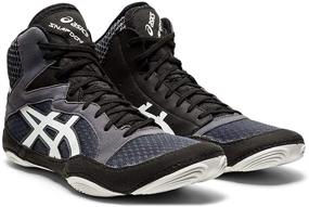 img 3 attached to ASICS Snapdown Wrestling Shoes Black Men's Shoes