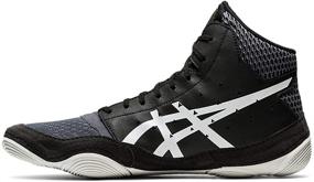 img 1 attached to ASICS Snapdown Wrestling Shoes Black Men's Shoes