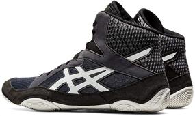 img 2 attached to ASICS Snapdown Wrestling Shoes Black Men's Shoes