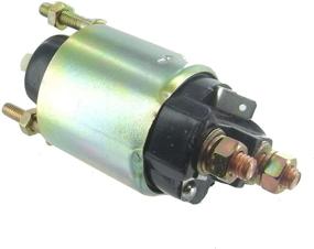 img 1 attached to 🔋 Denso Replacement Starter Solenoid for John Deere Lawn & Garden Tractors - 12 Volt, 3 Terminal, Intermittent Duty