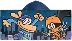 img 3 attached to 🐶 Jay Franco Dog Man Awesome! Kids Hooded Towel - Featuring Cat Kid - Soft & Absorbent Cotton Towel - Ideal for Bath, Pool, Beach - 22"x51" - Official Dog Man Product