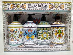 img 1 attached to 🧼 Ultimate Combo Set: Italian Deruta Hand Soap Collection 21.5 FL OZ Each - Lavender, Lemon Verbena, Sweet Orange & Olive Thyme