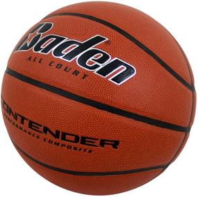 img 1 attached to Optimized Baden Contender Composite Basketball for Indoor/Outdoor Usage