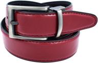 👔 premium solid leather belt for men's style and accessorizing logo