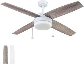 img 4 attached to 🔆 Prominence Home 51651-01 Memphis 52-inch White Ceiling Fan