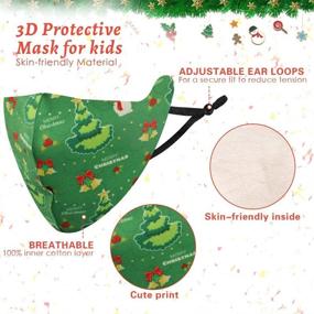 img 1 attached to 🎄 DECOMEN Christmas Pollution Protection Reusable Accessories for Boys