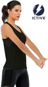 img 2 attached to Fihayli Workout Sleeveless Clothing Backless
