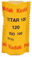🎞️ enhanced kodak professional ektar color negative film iso 100, 120 size logo