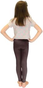 img 1 attached to Cotton Long Leggings for Girls by Vivians Fashions: Comfortable and Stylish Girls' Clothing