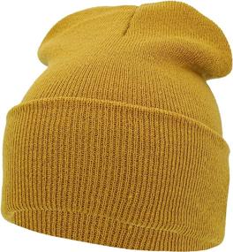 img 1 attached to SKIHAT Long Beanie Skully Slouchy Winter Outdoor Recreation