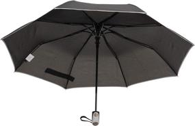 img 3 attached to TAHARI Automatic Umbrella Matching Rubberized Umbrellas for Folding Umbrellas