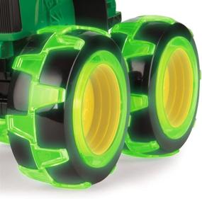 img 3 attached to 🚜 TOMY Green Lightning Wheels John Deere Monster Treads Tractor