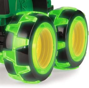 img 3 attached to 🚜 TOMY зеленые молнии колеса на тракторе John Deere Monster Treads.