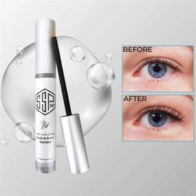 img 3 attached to 👁️ Eyelash and Eyebrow Growth Serum for Fuller, Thicker Lashes and Brows – Enhancing Oil for Lash and Brow Boost, Safe for Falsies