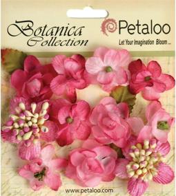 img 1 attached to Petaloo Botanica Decorative Flower Fuchsia
