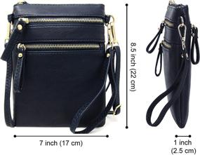 img 1 attached to LE002 Women's Handbags & Wallets: Solene Organizer Detachable Crossbody Bag for Improved SEO