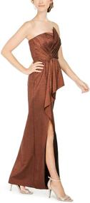 img 2 attached to Adrianna Papell Womens Stretch Copper