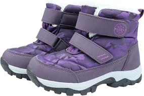 img 3 attached to 👟 UBFEN Winter Outdoor Weather-Resistant Boys' Shoes for Outdoor Activities