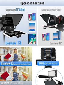 img 3 attached to 📱【Оптимизированный】Desview T3 iPad Планшетный телепромптер - Официальные телепромптеры от Desview