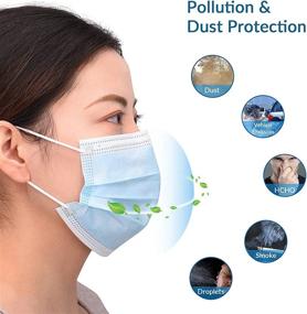 img 2 attached to 😷 Essential Protection: ASSURA 3 Ply Disposable Masks (50 Pack)