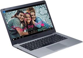 img 3 attached to 💻 AVITA CN6Q14 14" Pura AMD A9 Laptop with 8GB RAM, 128GB SSD, 1920 x 1080 HD IPS Screen, Windows 10 - Ideal for Online Classes (Space Grey)