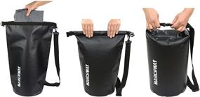 img 1 attached to 🌊 MARCHWAY Waterproof Dry Bag 5L/10L/20L/30L/40L - Roll Top Sack for Kayaking, Rafting, Boating, Swimming, Camping, Hiking, Beach, Fishing