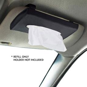 img 3 attached to 🚗 Juvale Car Tissue Refills - 36-Pack Sun Visor Facial Tissue, 3-Ply, Fits Standard Holder, 24 Sheets Each Pack, 7.9 x 3.6 Inches, Bulk