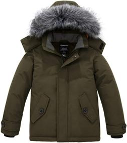 img 4 attached to 🧥 Wantdo Winter Thick Puffer Jacket - Boys' Jackets & Coats for Enhanced SEO