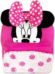 img 3 attached to Disney Minnie Mouse Backpack Reversible
