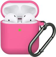 силиконовый защитный брелок airpods charging логотип