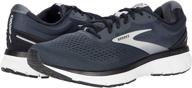 brooks trace alloy grey ebony logo