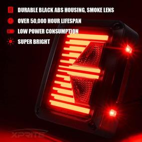 img 3 attached to Xprite LED Tail Lights W/Turn Signal &Amp Lights & Lighting Accessories