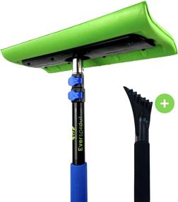 img 4 attached to ❄️ Premium SnowBuster Kit: EVERSPOUT Never-Scratch Snow Removal & Car Cleaning Set with Extending Ice Scraper, Snow Broom, and 3-Stage Pole – Perfect for Windshield, Windows, Roof of SUVs, Trucks, and Cars