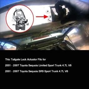 img 3 attached to 931 861 Liftgate Actuator 2001 2007 Sequoia