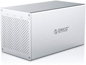 img 4 attached to ORICO 4 Bay USB3.0 Aluminum Alloy External Hard Drive Enclosure - Up to 64TB Storage Capacity