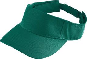 img 1 attached to Augusta Sportswear Sport Twill Visor - Boys' Hat & Cap Accessories