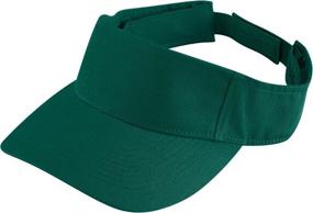 img 3 attached to Augusta Sportswear Sport Twill Visor - Boys' Hat & Cap Accessories