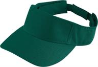 augusta sportswear sport twill visor - boys' hat & cap accessories logo