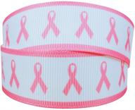 breast cancer awareness printed grosgrain logo