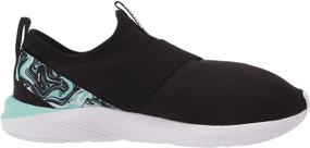 img 2 attached to PUMA Womens Prowl Black Aruba Blue Puma Women's Shoes for Athletic