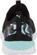 puma womens prowl black aruba blue puma women's shoes for athletic logo