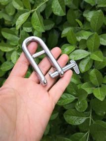 img 1 attached to Marine Stainless Keypin Halyard Shackle