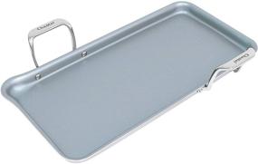 img 4 attached to 🍳 Chantal Stainless Steel Griddle: High-quality 19" x 9.5" Cooking Surface