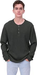 img 4 attached to ONLEE Comfortable Breathable Lightweight Beachwood Men's Clothing in Shirts