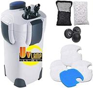 🐠 sunsun hw303b pro canister filter kit with 9-watt uv sterilizer - enhanced 370gph flow rate логотип