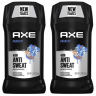 🏻 axe anarchy for him deodorant stick 2.7 oz, pack of 2 - effective antiperspirant for men logo